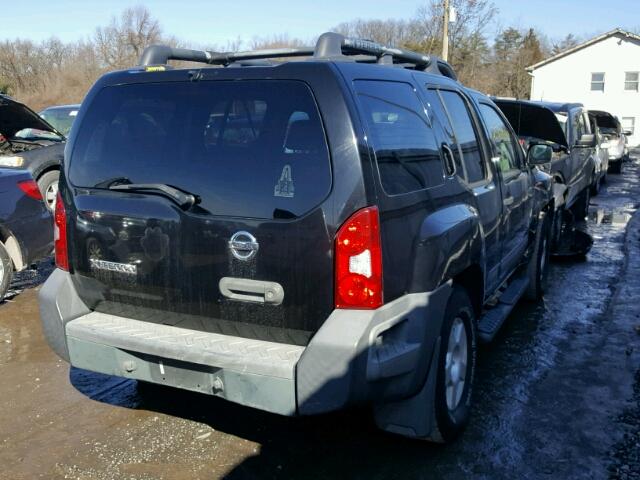 5N1AN08WX6C549903 - 2006 NISSAN XTERRA OFF BLACK photo 4