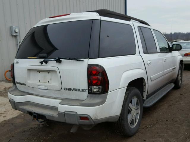 1GNET16S846198672 - 2004 CHEVROLET TRAILBLAZE WHITE photo 4