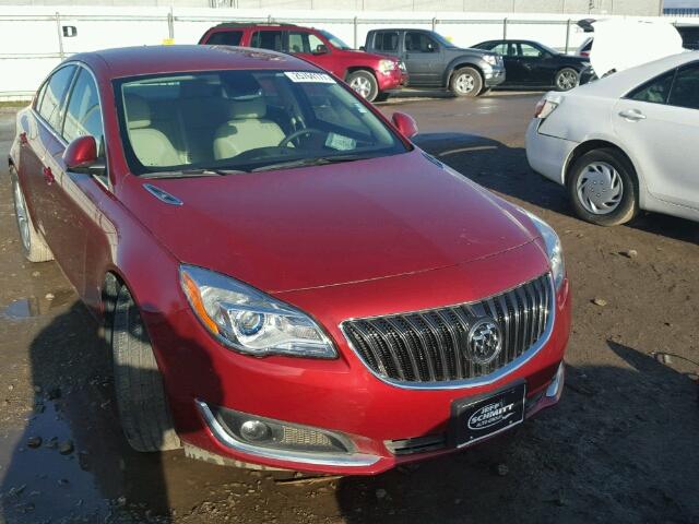 2G4GK5EX2E9262705 - 2014 BUICK REGAL MAROON photo 1