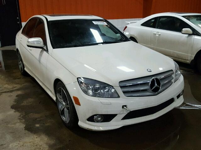 WDDGF81X09F262897 - 2009 MERCEDES-BENZ C 300 4MAT WHITE photo 1