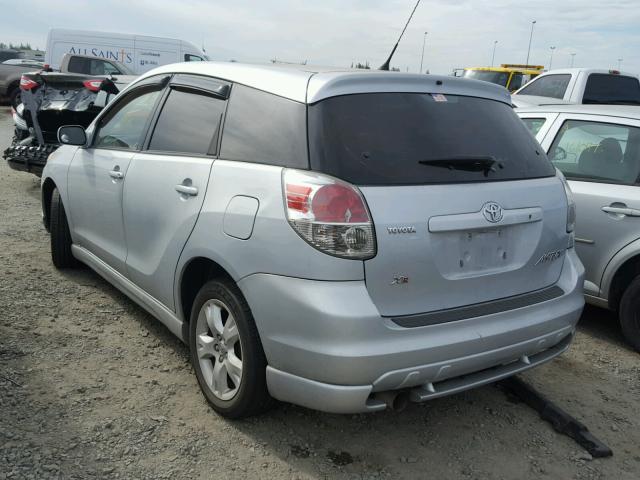 2T1KR30E37C625164 - 2007 TOYOTA COROLLA MA SILVER photo 3