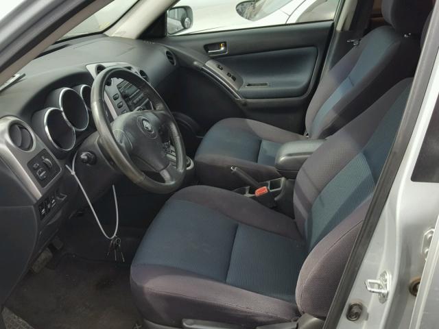 2T1KR30E37C625164 - 2007 TOYOTA COROLLA MA SILVER photo 5