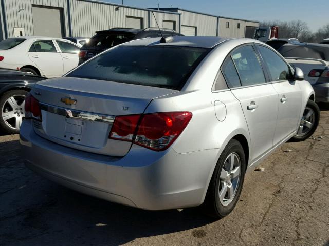 1G1PE5SB1G7229700 - 2016 CHEVROLET CRUZE LIMI SILVER photo 4