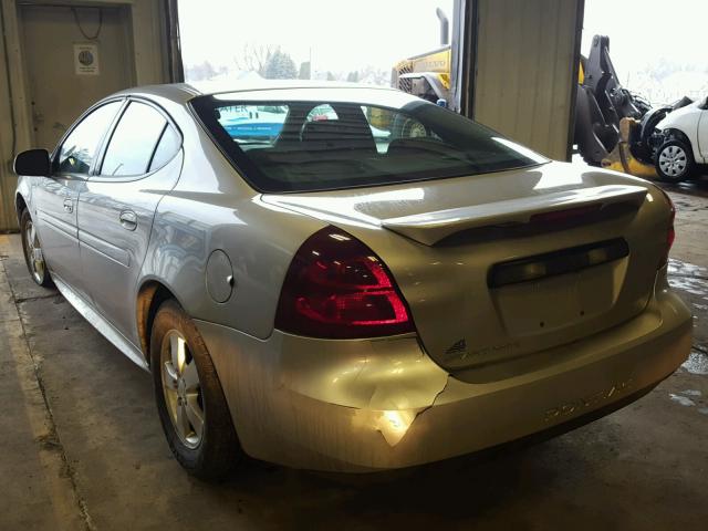 2G2WP552481123379 - 2008 PONTIAC GRAND PRIX SILVER photo 3