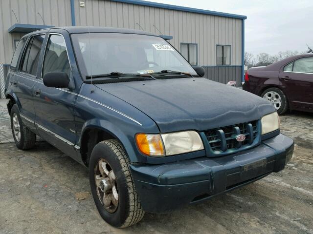 KNDJA723XX5615962 - 1999 KIA SPORTAGE GREEN photo 1