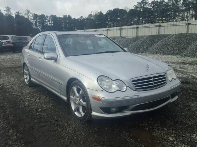 WDBRF52H37E023659 - 2007 MERCEDES-BENZ C 230 SILVER photo 1