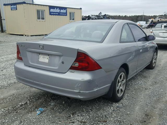 1HGEM22983L084249 - 2003 HONDA CIVIC EX SILVER photo 4