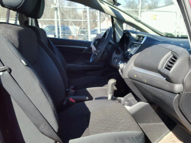 JHMGK5H59HS022082 - 2017 HONDA FIT LX Rouge photo 5