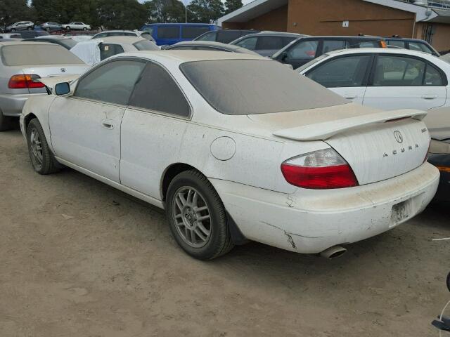 19UYA42453A007579 - 2003 ACURA 3.2CL WHITE photo 3