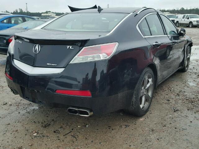 19UUA9F57AA007708 - 2010 ACURA TL BLACK photo 4