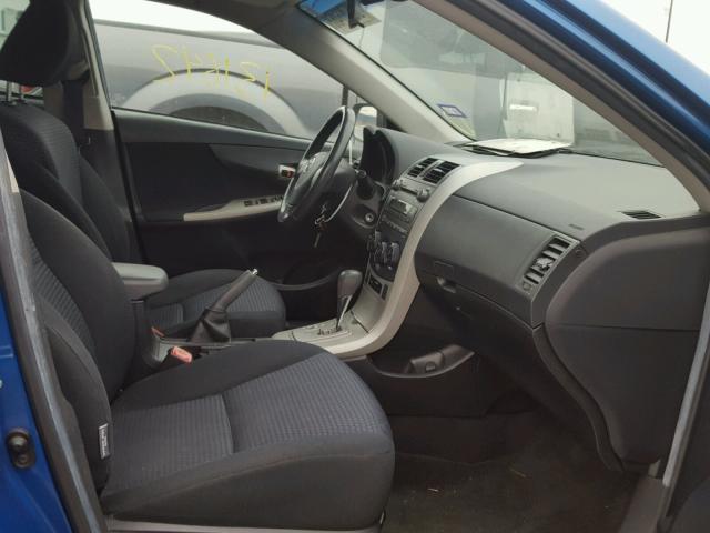 1NXBE40E99Z014767 - 2009 TOYOTA COROLLA XR 蓝色 照片 5