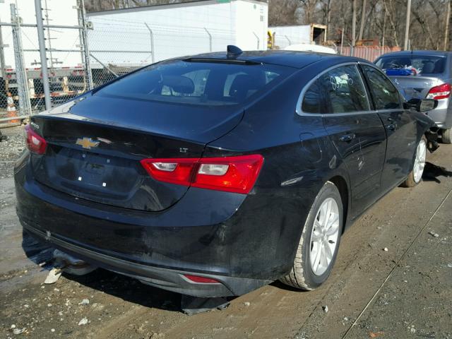 1G1ZD5ST8JF158688 - 2018 CHEVROLET MALIBU LT BLACK photo 4