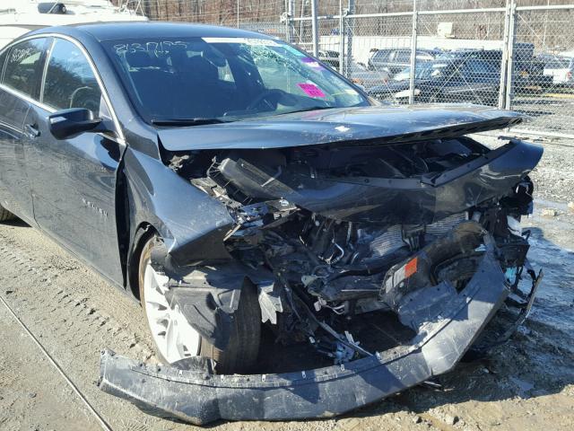 1G1ZD5ST8JF158688 - 2018 CHEVROLET MALIBU LT BLACK photo 9