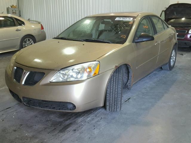 1G2ZG558864286152 - 2006 PONTIAC G6 SE1 TAN photo 2