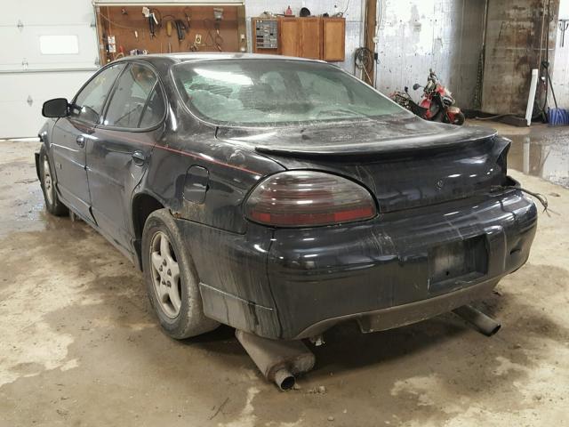 1G2WP5214WF217926 - 1998 PONTIAC GRAND PRIX BLACK photo 3