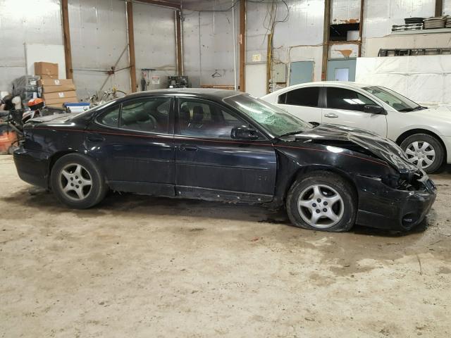 1G2WP5214WF217926 - 1998 PONTIAC GRAND PRIX BLACK photo 9