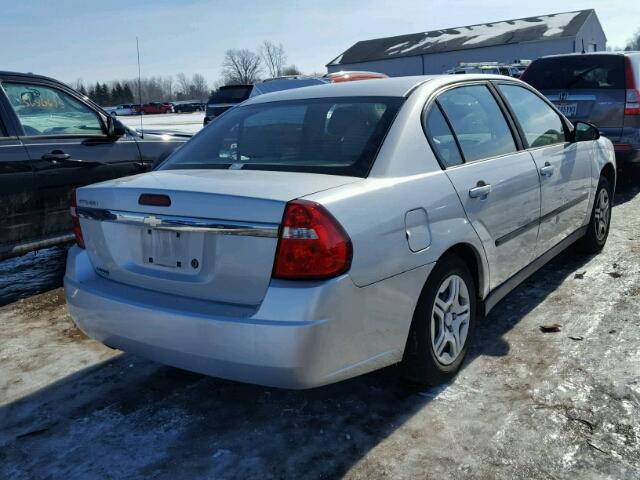 1G1ZS52F64F152540 - 2004 CHEVROLET MALIBU SILVER photo 4