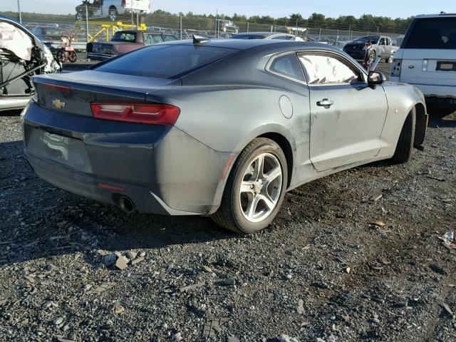 1G1FB1RS4H0194003 - 2017 CHEVROLET CAMARO LT GRAY photo 4