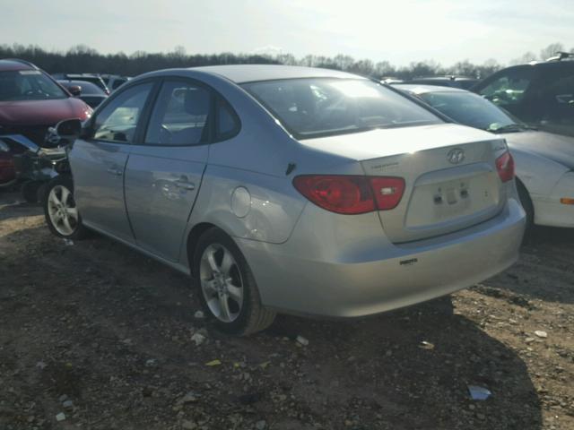 KMHDU46D07U021937 - 2007 HYUNDAI ELANTRA GL SILVER photo 3