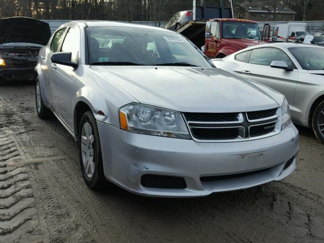 1B3BD4FB9BN598870 - 2011 DODGE AVENGER EX SILVER photo 1