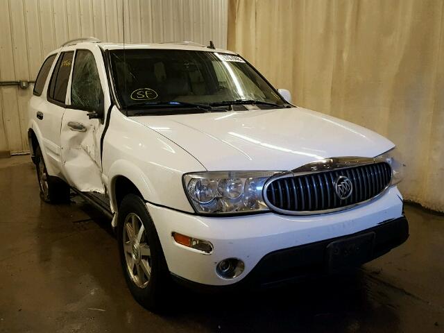 5GADT13S872269200 - 2007 BUICK RAINIER CX WHITE photo 1