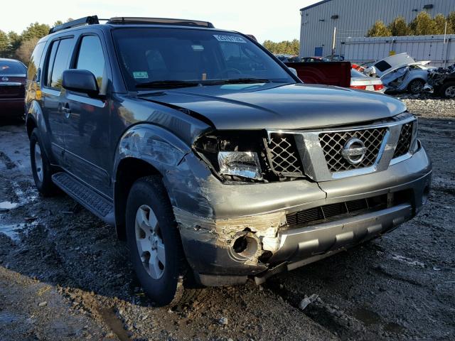 5N1AR18W55C743120 - 2005 NISSAN PATHFINDER GRAY photo 1