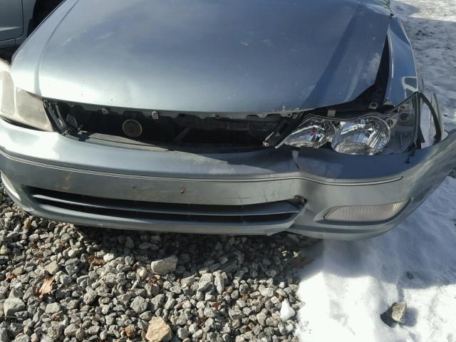 4T1BF28B4YU040123 - 2000 TOYOTA AVALON XL GRAY photo 10