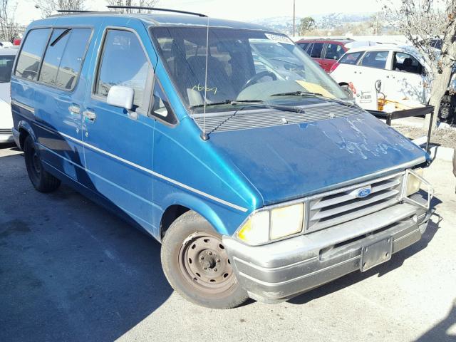 1FMCA11U0PZC69294 - 1993 FORD AEROSTAR GREEN photo 1