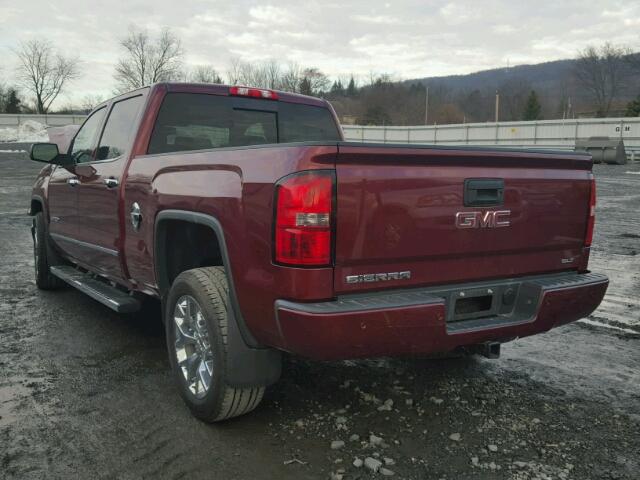 3GTU2VEC7EG203174 - 2014 GMC SIERRA K15 MAROON photo 3