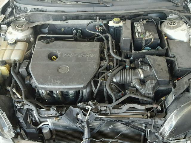 JM1BK12F681185834 - 2008 MAZDA 3 I SILVER photo 7