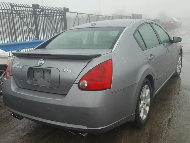 1N4BA41EX7C847016 - 2007 NISSAN MAXIMA SE GRAY photo 4