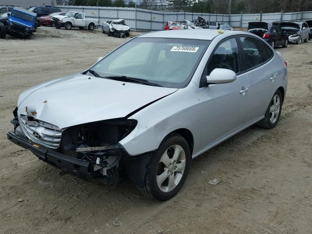 KMHDU4AD9AU972622 - 2010 HYUNDAI ELANTRA BL SILVER photo 2