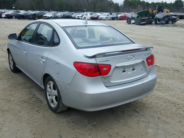 KMHDU4AD9AU972622 - 2010 HYUNDAI ELANTRA BL SILVER photo 3