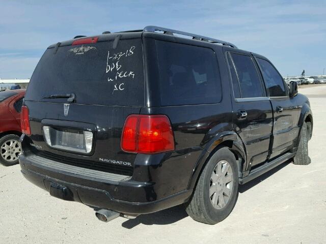 5LMFU27R84LJ18728 - 2004 LINCOLN NAVIGATOR BLACK photo 4