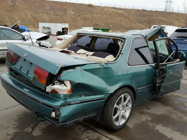 1HGCB7159PA002247 - 1993 HONDA ACCORD LX GREEN photo 4