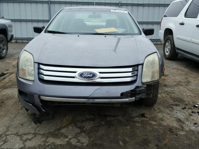 3FAFP06Z76R160564 - 2006 FORD FUSION S GRAY photo 9