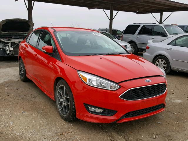 1FADP3F22GL336738 - 2016 FORD FOCUS SE RED photo 1