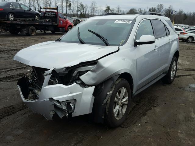 2GNALDEK7C1166724 - 2012 CHEVROLET EQUINOX LT SILVER photo 2