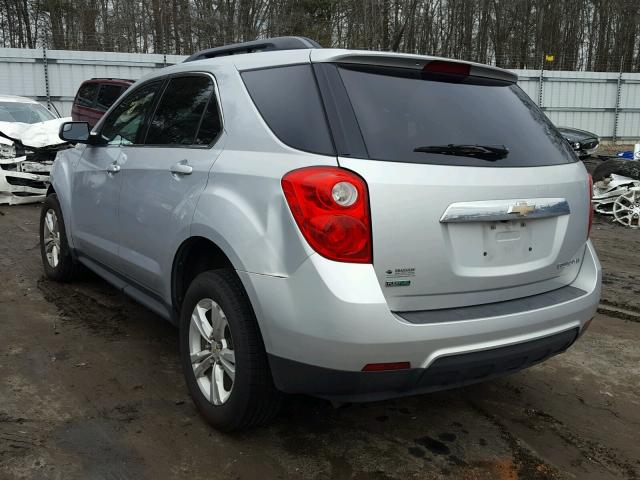 2GNALDEK7C1166724 - 2012 CHEVROLET EQUINOX LT SILVER photo 3