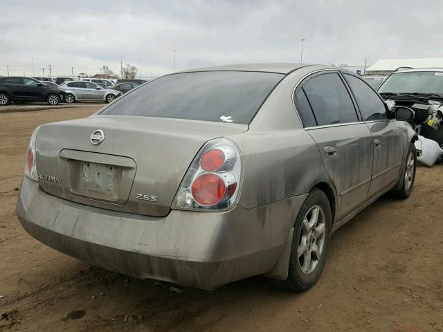 1N4AL11DX6C182810 - 2006 NISSAN ALTIMA S GOLD photo 4