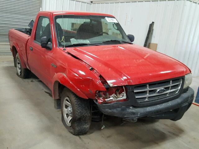 1FTYR10U03PA73205 - 2003 FORD RANGER RED photo 1