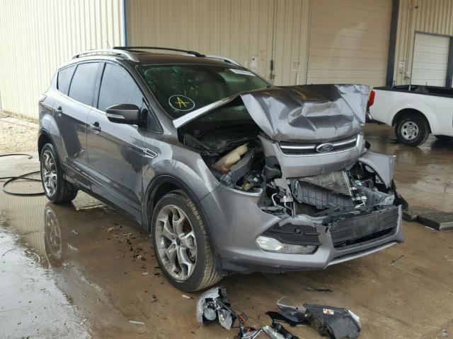 1FMCU0J9XDUC23235 - 2013 FORD ESCAPE TIT GREEN photo 1