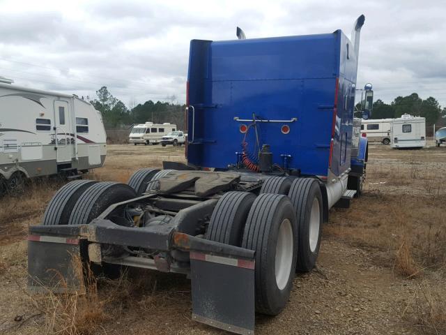 1XP5DR9X2XN502423 - 1999 PETERBILT 379 BLUE photo 4