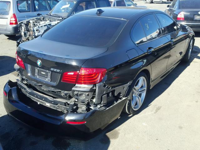 WBA5B1C5XED477416 - 2014 BMW 535 I BLACK photo 4