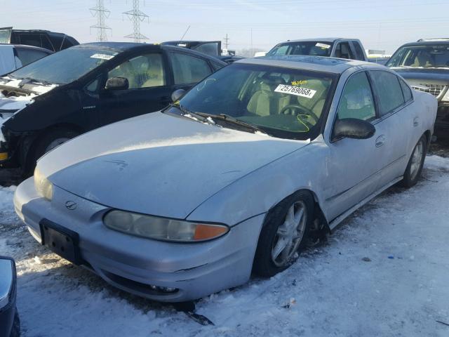 1G3NL52E93C234319 - 2003 OLDSMOBILE ALERO GL SILVER photo 2