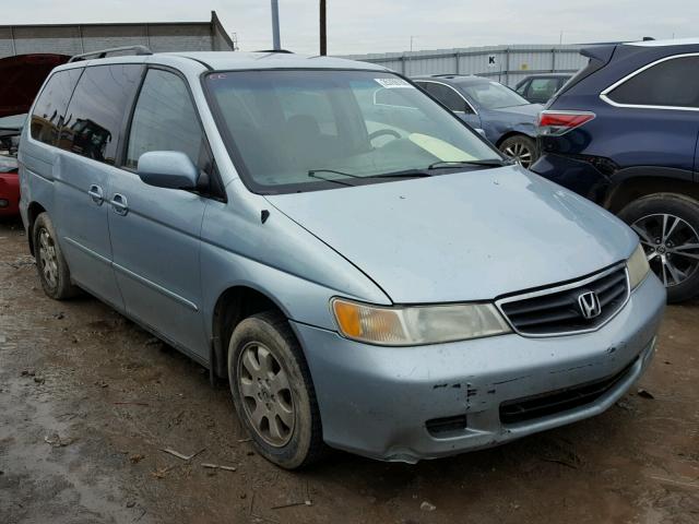 2HKRL18653H500949 - 2003 HONDA ODYSSEY EX BLUE photo 1