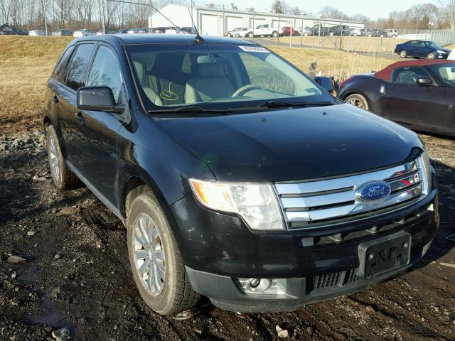 2FMDK49C17BA70790 - 2007 FORD EDGE SEL P BLACK photo 1