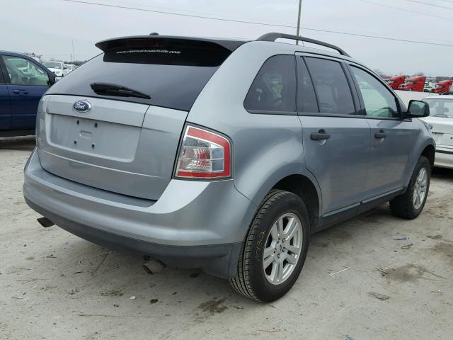 2FMDK36C07BA32546 - 2007 FORD EDGE SE GRAY photo 4