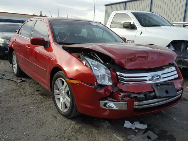 3FAHP08Z48R264714 - 2008 FORD FUSION SEL RED photo 1