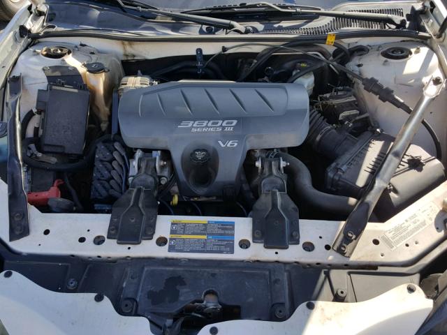 2G2WS522151224202 - 2005 PONTIAC GRAND PRIX WHITE photo 7